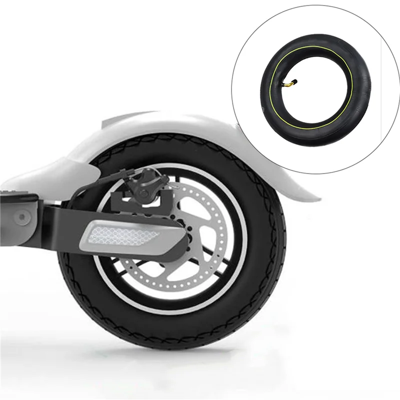 

FSTE-2 шт. внутренняя трубка универсальная 10X2,5/10X2,75 трубка с изогнутым клапаном 45 градусов клапан для 10-дюймового электрического скутера