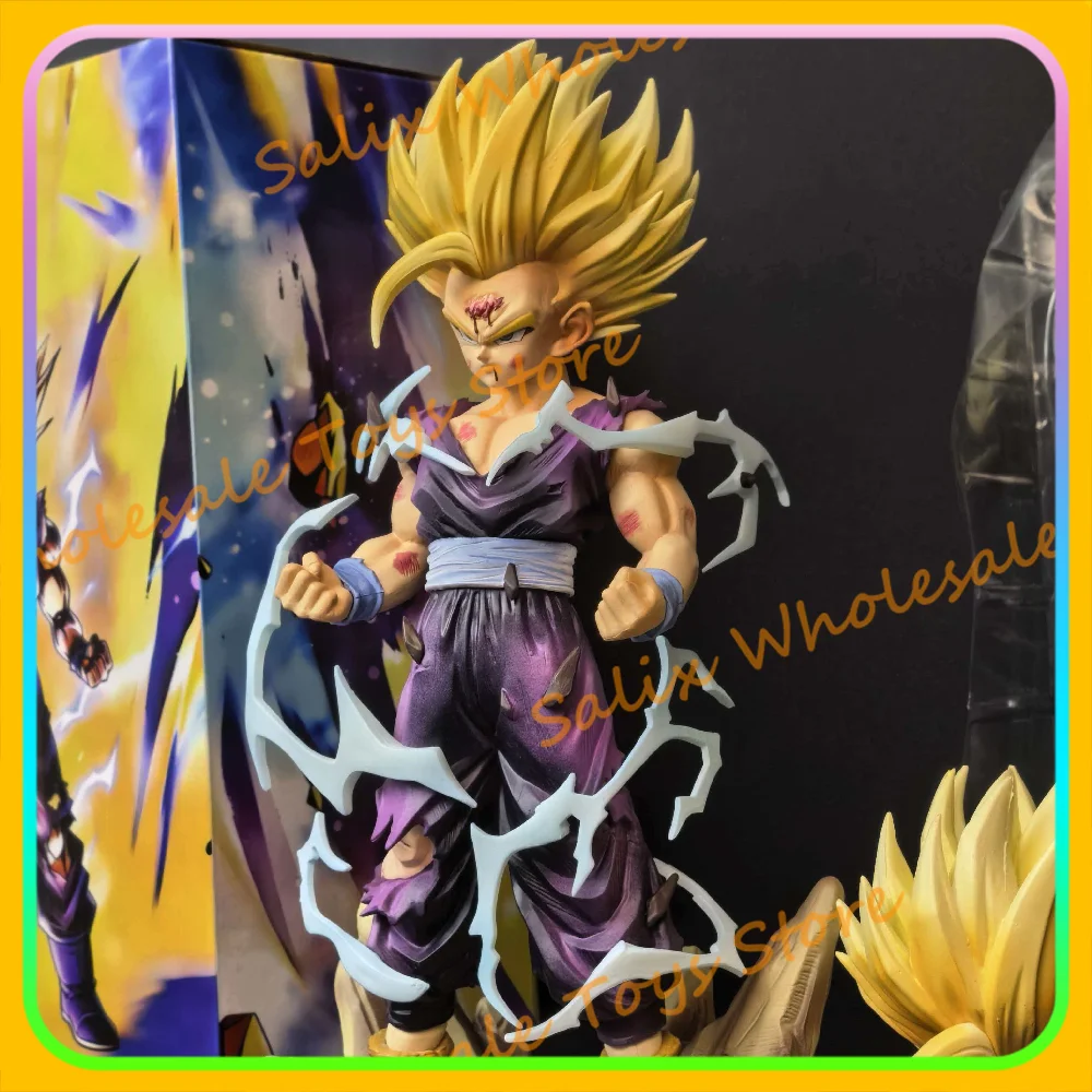 En Stock, Figura de Gohan SSJ2 de 29 cm, Figura de Dragon Ball Super Saiyan SSJ2, Figura de Anime, Modelo GK, Juguete Coleccionable