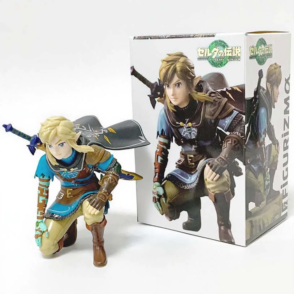 12CM The Legend of Zelda Anime-Figur Link Schatzkiste Monster Anime-Figur Spielzeug Actionfigur Modell Sammlerstück Puppe Geschenk