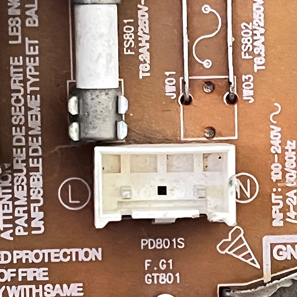 Placa de alimentación de TV Original auténtica, BN44-00198A, SIP40D, funciona normalmente y para televisores LCD LN40A630M1FXZA LE40A456C2D LE40A336J1D, piezas