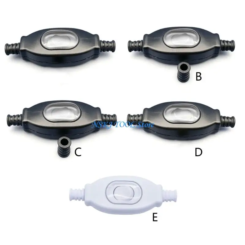 L8RC Dustproof Waterproof Double Cut Pull Chain Switches 2 Pin for Outdoor Lamp Bathroom