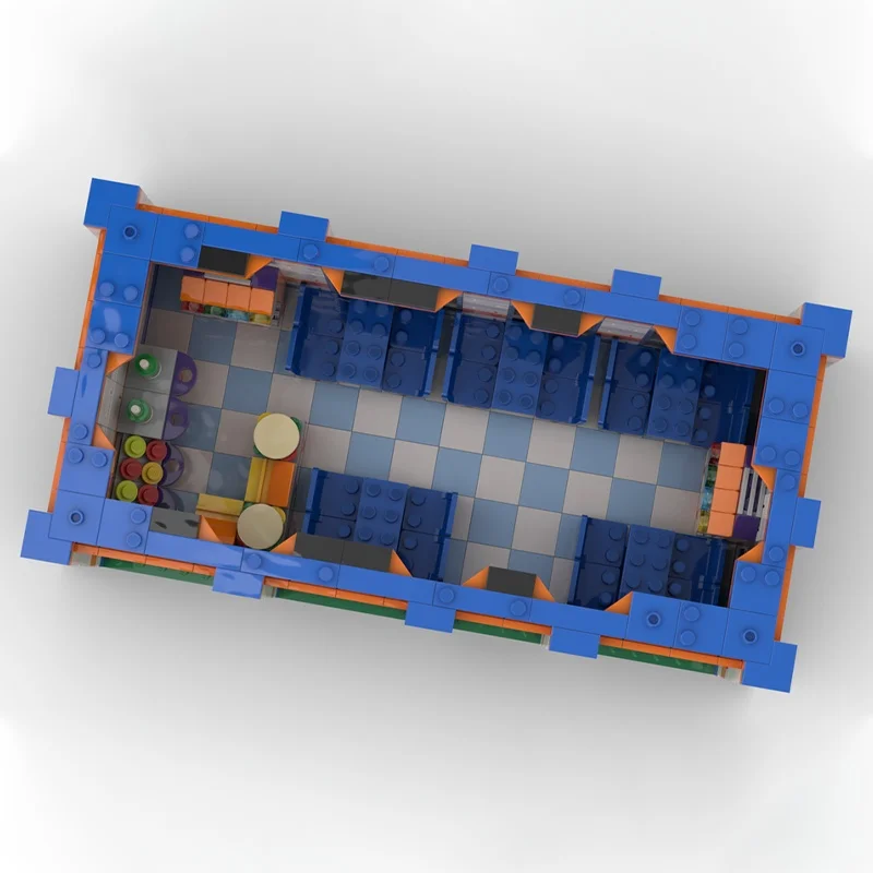 1443 Uds. MOC Durr hamburguesa Fortnites modelo bloques de construcción arquitectura DIY regalos creativos de Navidad idea juguetes educación ladrillo niños