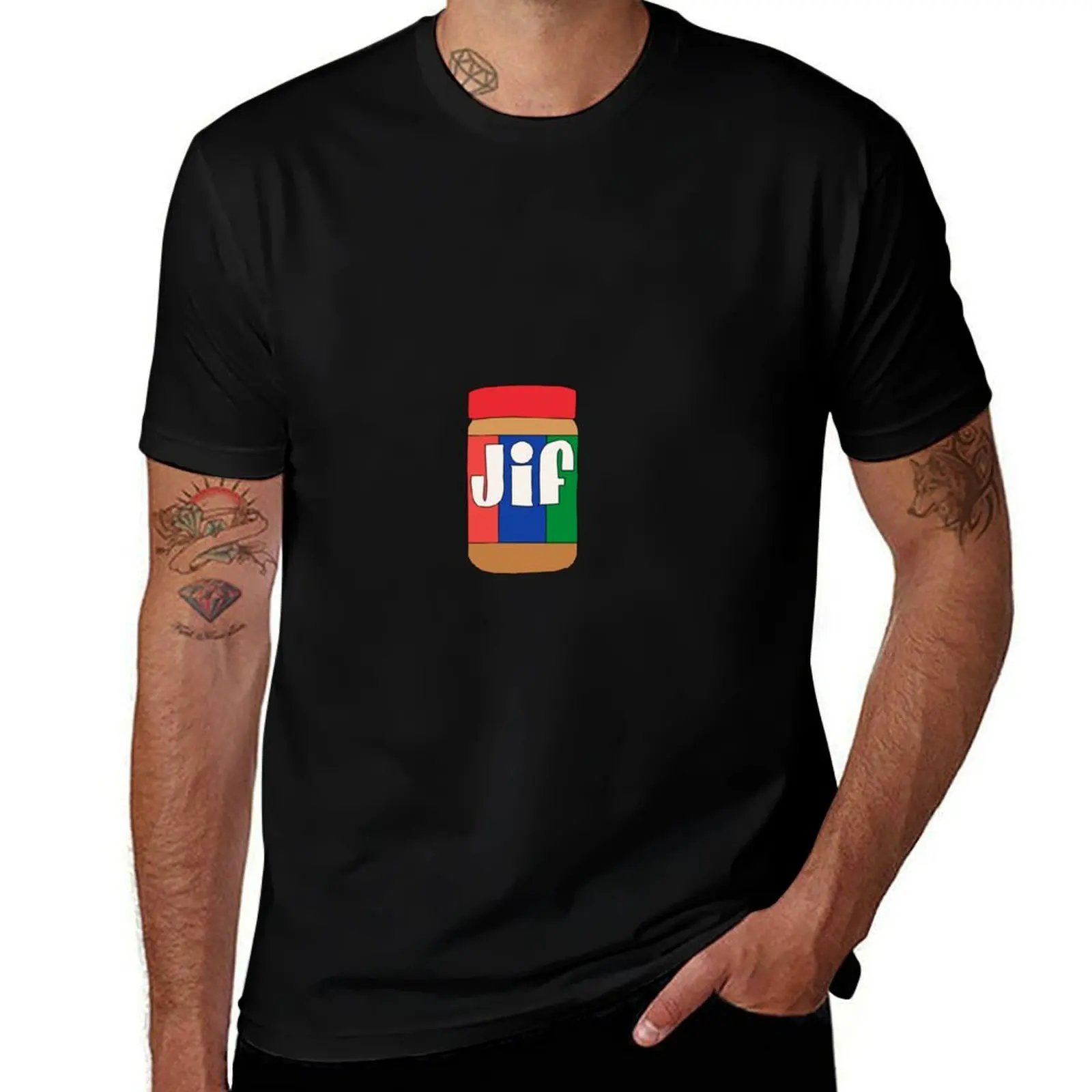 

Peanut butter T-Shirt t shirts for man cotton soft mens graphic t shirts