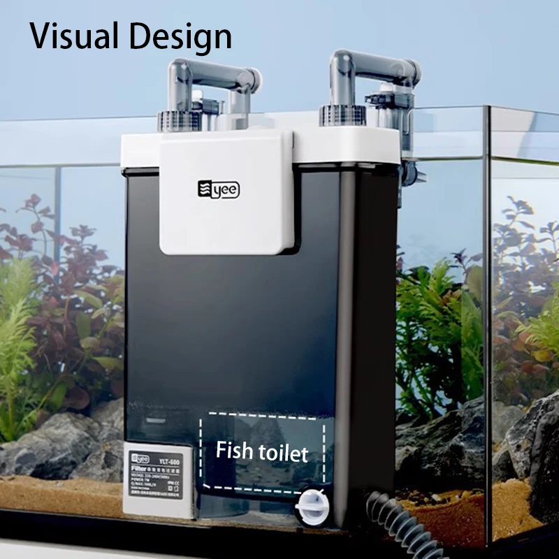 

Fish Tank Filter Aquarium Filter System Hanging Circulating Filters Pump Fishbowl Oxygenate Wave Maker Oil Film Removal Machine