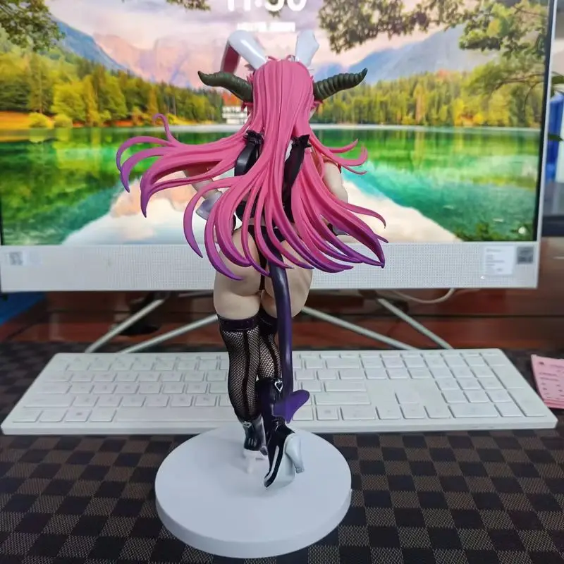 27cm Seven Mortal Sins Asmodeus Bunny Girl Anime Girl Figure Model Statue Boys Collection Desktop Decoration Ornament Toys Gifts
