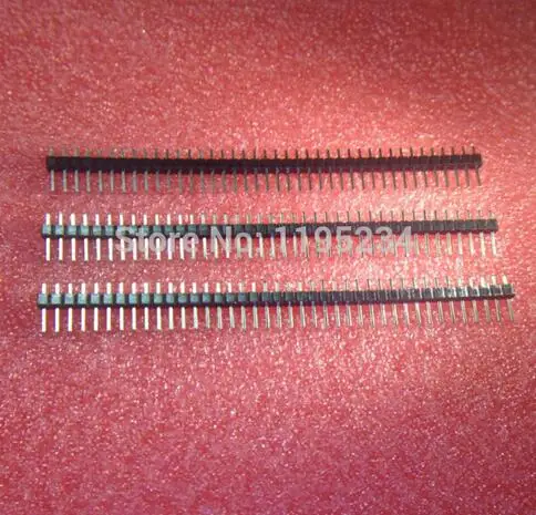 40 Pins Header Strip Socket 2.54mm Straight Single Row Pin Male PCB Shield DIY