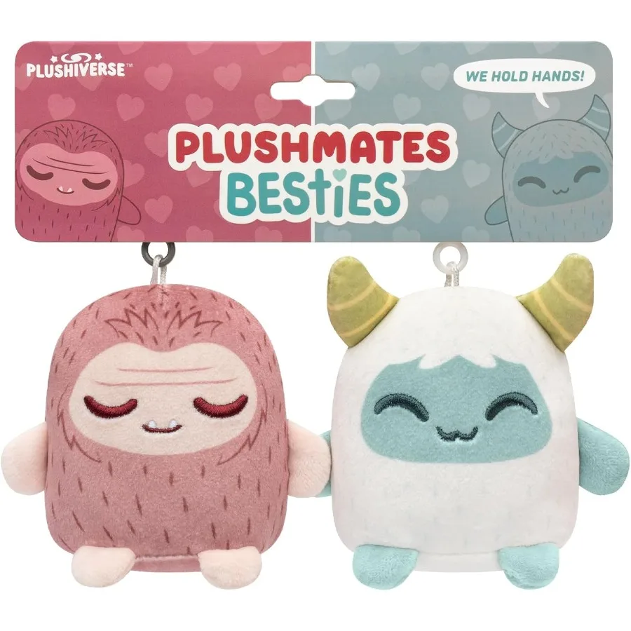 

Plushiverse Plushmates Besties Keychain Set