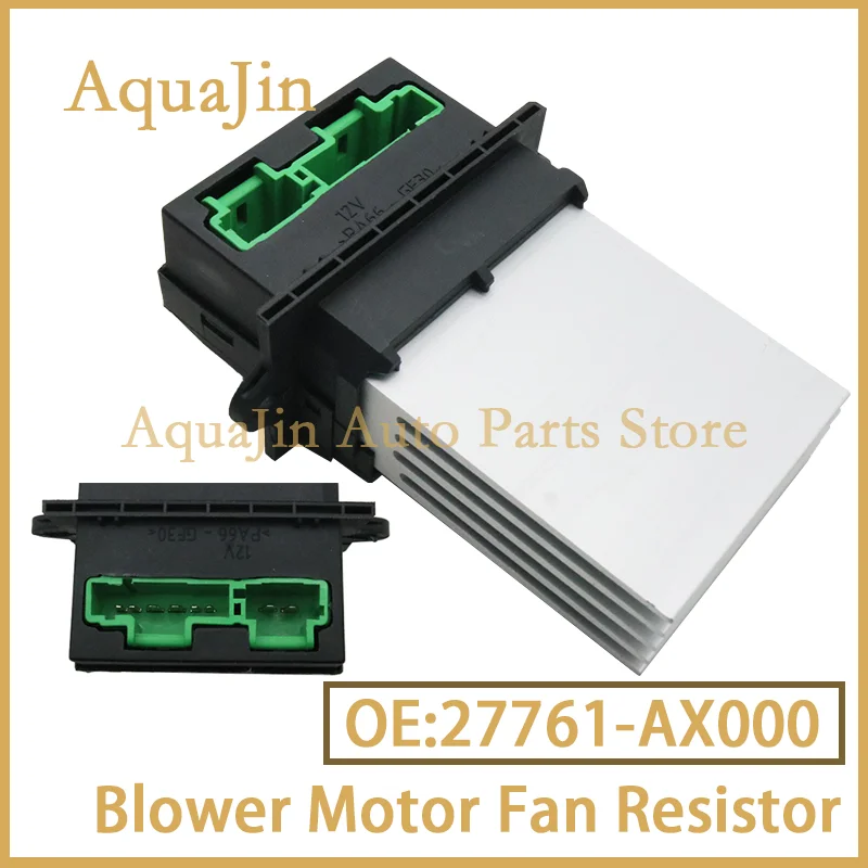 

27761-AX000 Резистор блока управления вентилятором отопителя для Citroen C2 C3 C5 Peugeot 406 107 207 Renault Megane Sport Tourer Scenic MK2