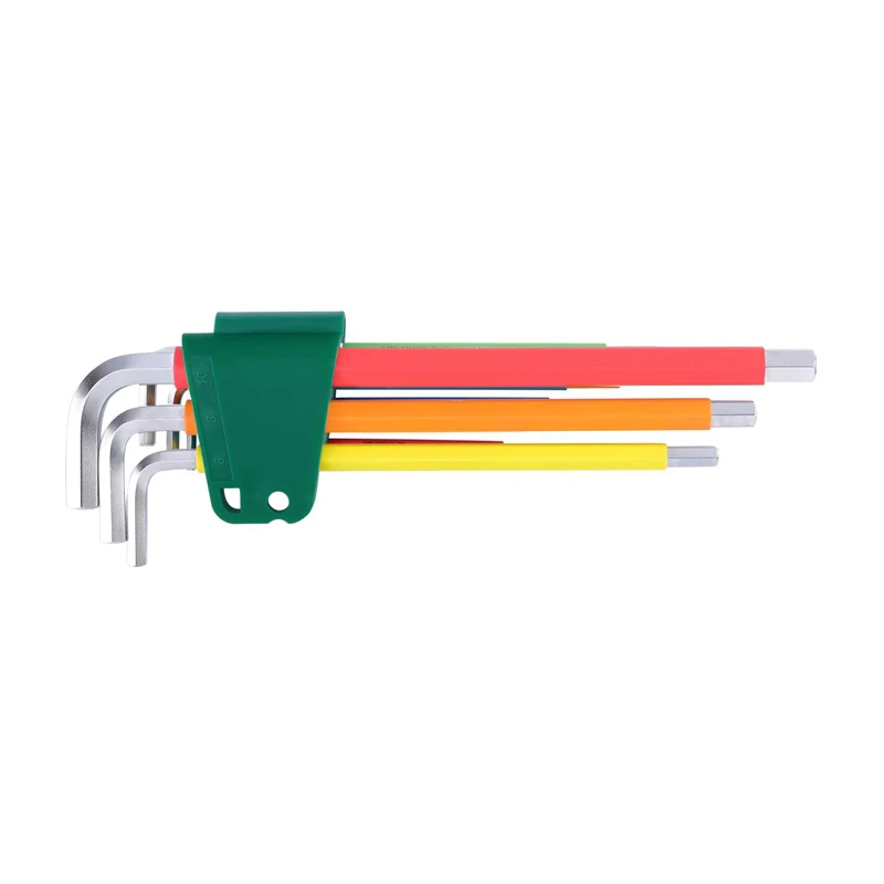 Imagem -04 - Sata-extra Long Conjunto Chave Hexagonal Série do Arco-íris Material de Alta Qualidade Acabamento Requintado Operação Simples Pcs 09103ch