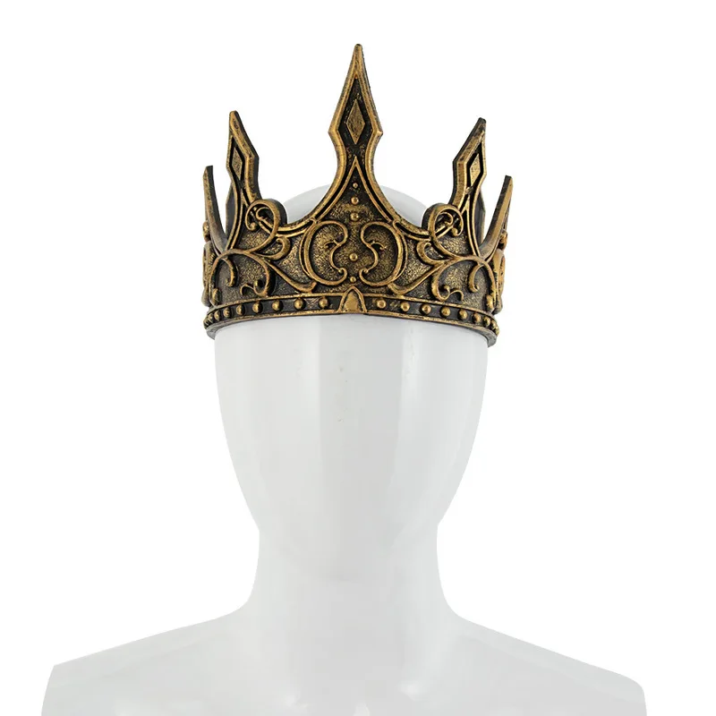 Le Cool costume latex foam medieval king crown headpiece stage performance prop