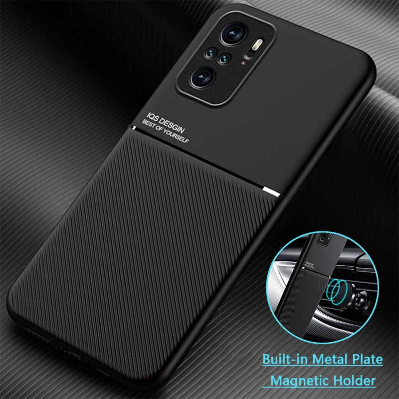 For Xiaomi Poco M5S Case Leather Magnetic Car Holder Phone Case For Poko Pocco Poxo Little M5S M 5S 5 S PocoM5S 4G Back Cover