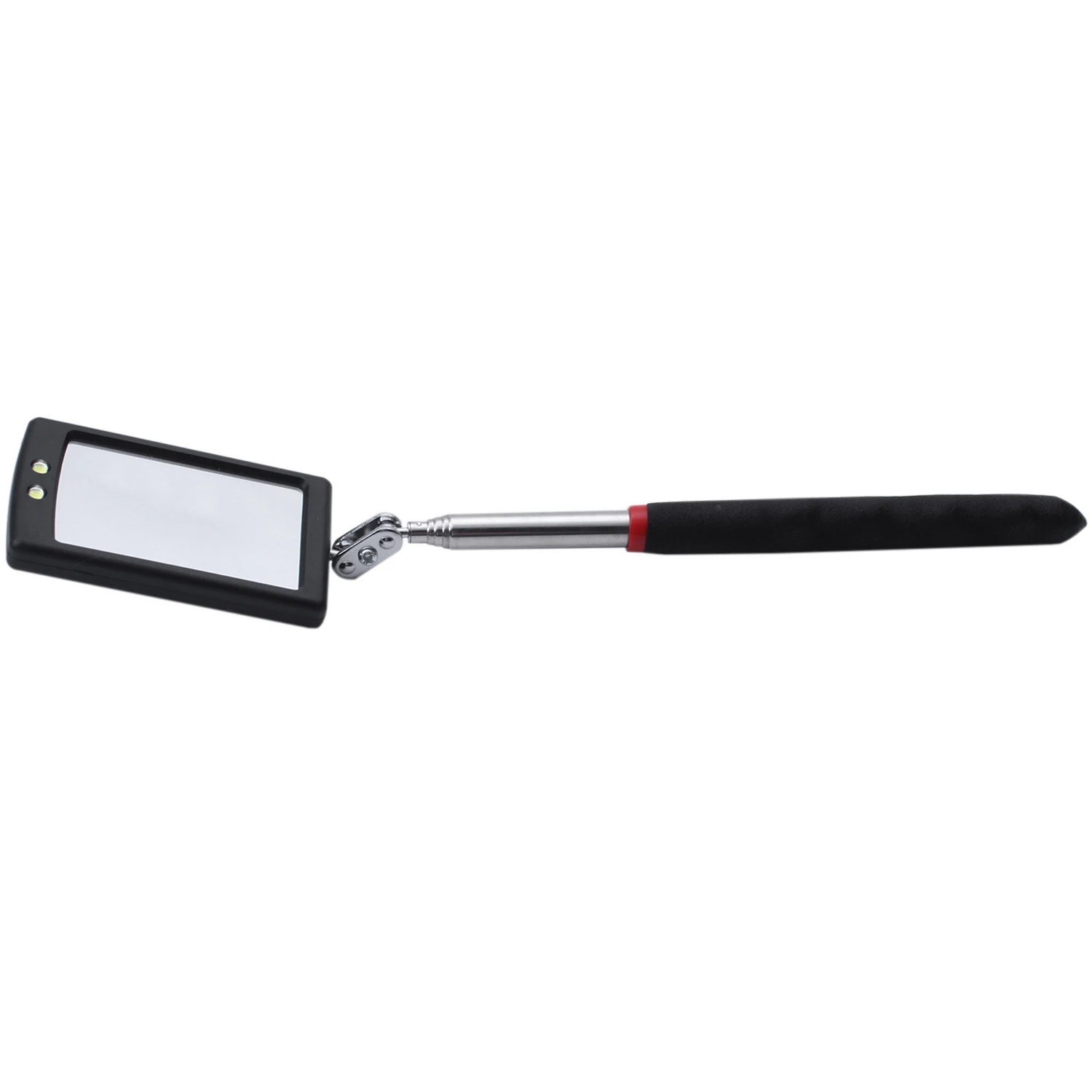 #866J Telescoping Inspection Mirror Car Angle View Pen Flexible Adjustable (black)