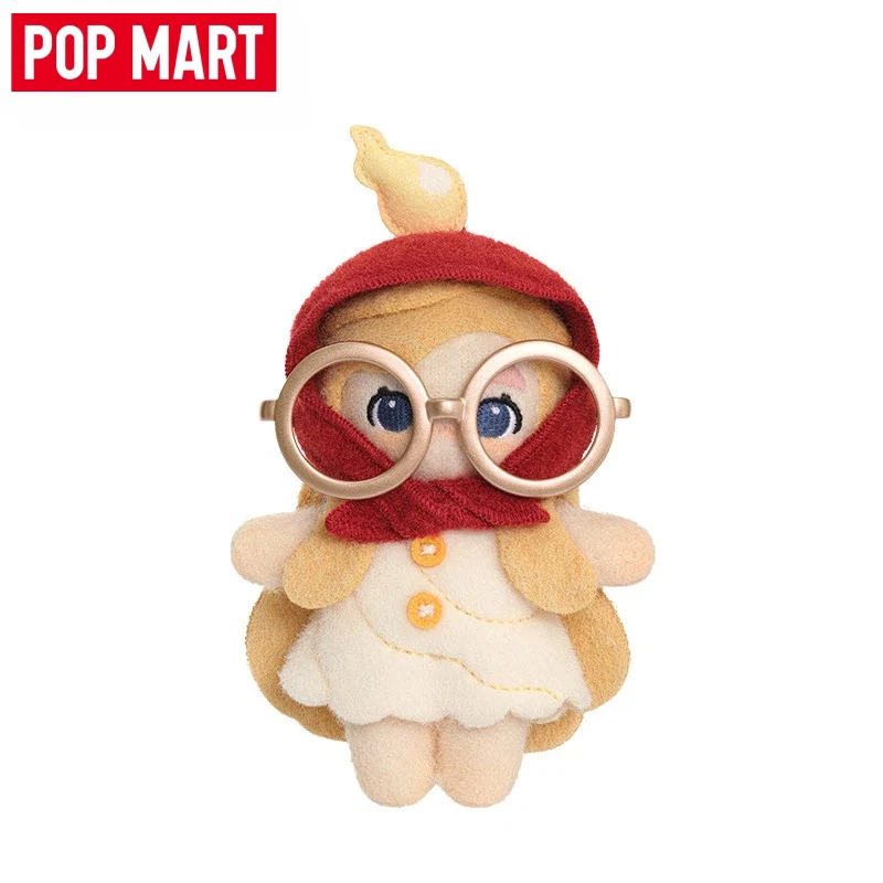 New Popmart Chaka Hand-Stitched Felt Cloth Hanging Doll Grandma'S Reading Glasses Cute Character Pendant Holiday Gift - view 6