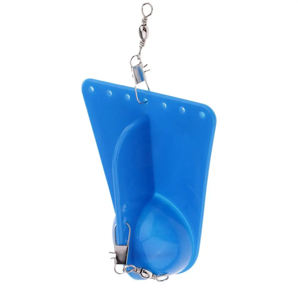 Boat Fishing Diving Board Wobbling Planer Float Device for Freshwater and Saltwater Fishing Tackle