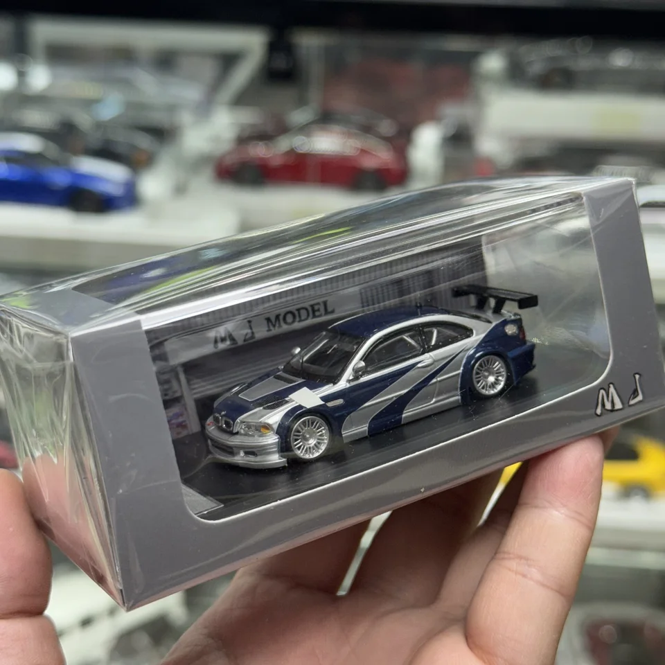 MJ BMW M3 GTR NFS MW 1:64 High Detail Realistic Simulation Metal