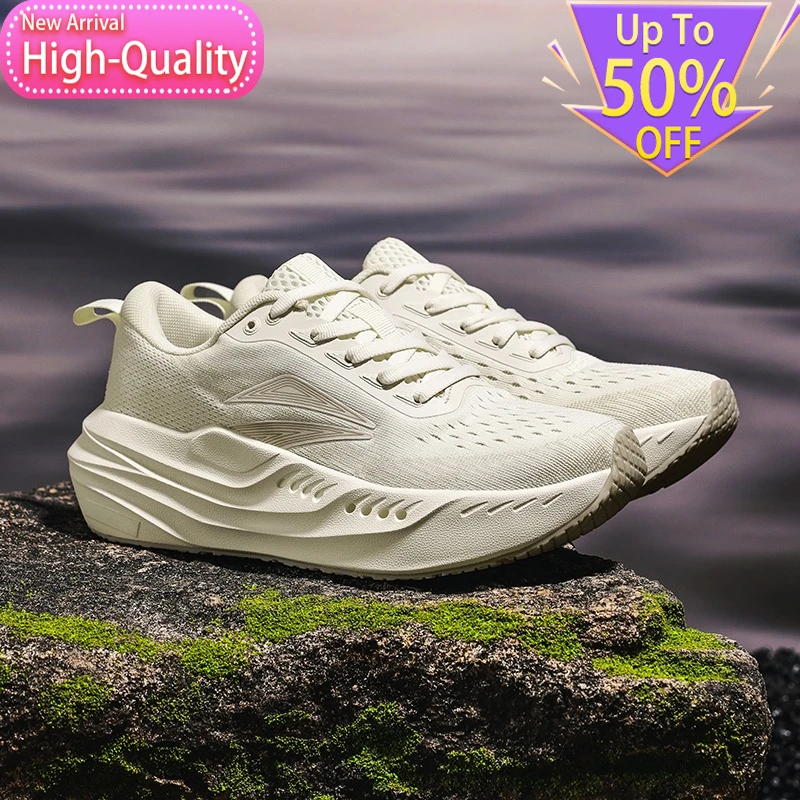 Summer New Low Top Rebound Mens Womens Sports Shoes Marathon Support Running Shoes Stable Balance and Comfortable Walking Shoes
