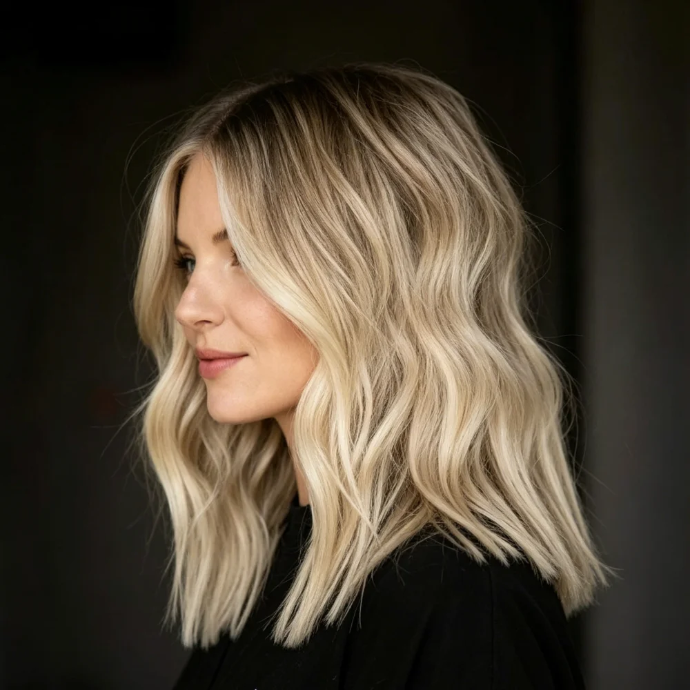 24 Inch Natural Wave Glueless HD Lace Highlight Blond Front Wig Pre-Plucked Transparent Lace for Women