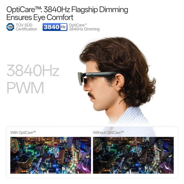 RayNeo GT Max Flagship AR Smart Glasses, 59° FOV Native 3DoF Micro-OLED 267