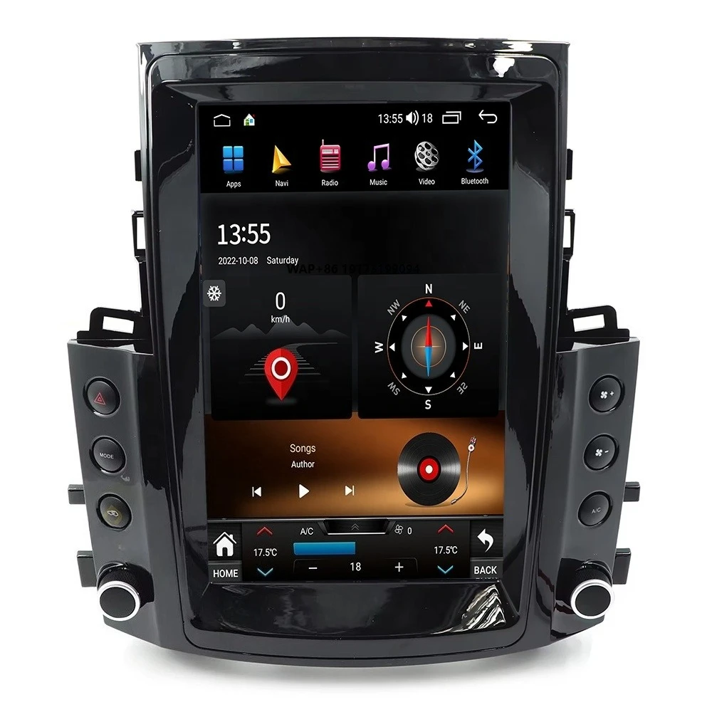 

Android 13 9.7'' IPS LCD Car Radio for LX570 2008-2012 with Wireless CarPlay 4G Dashboard Mount