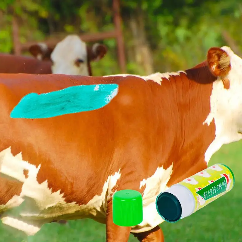 Livestock Marker Crayon Cattle Cow Sheep Marker All-Weather Highly Visible Marker Pens For Cattle Sorting Grading Inoculation