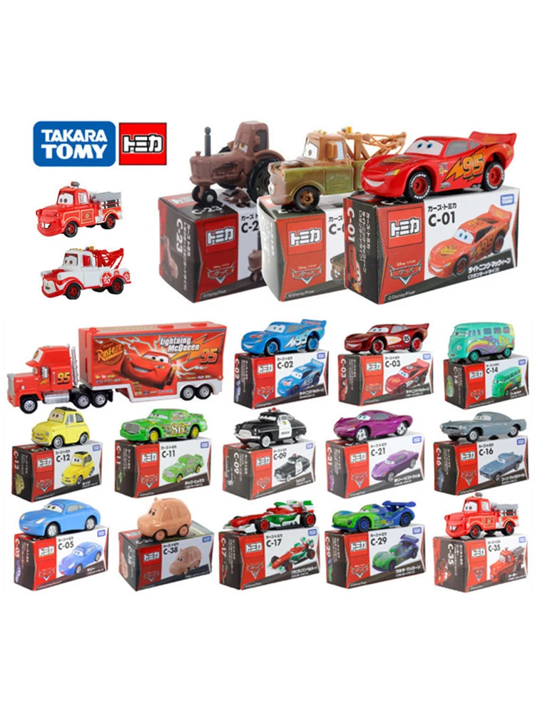 TAKARA TOMY-Modèle de voiture à l'échelle, General Motors, McQueen, jouet de voiture pour garçon, cadeau de vacances pour enfants