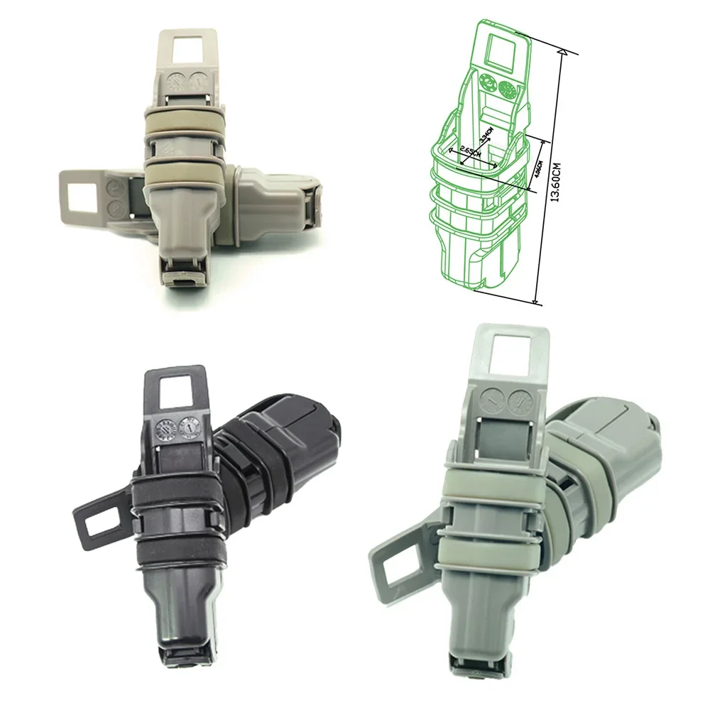 

FMA Heavy Duty Airsoft Fast Pistol Mag Magazine Attach Molle Pouch Holder