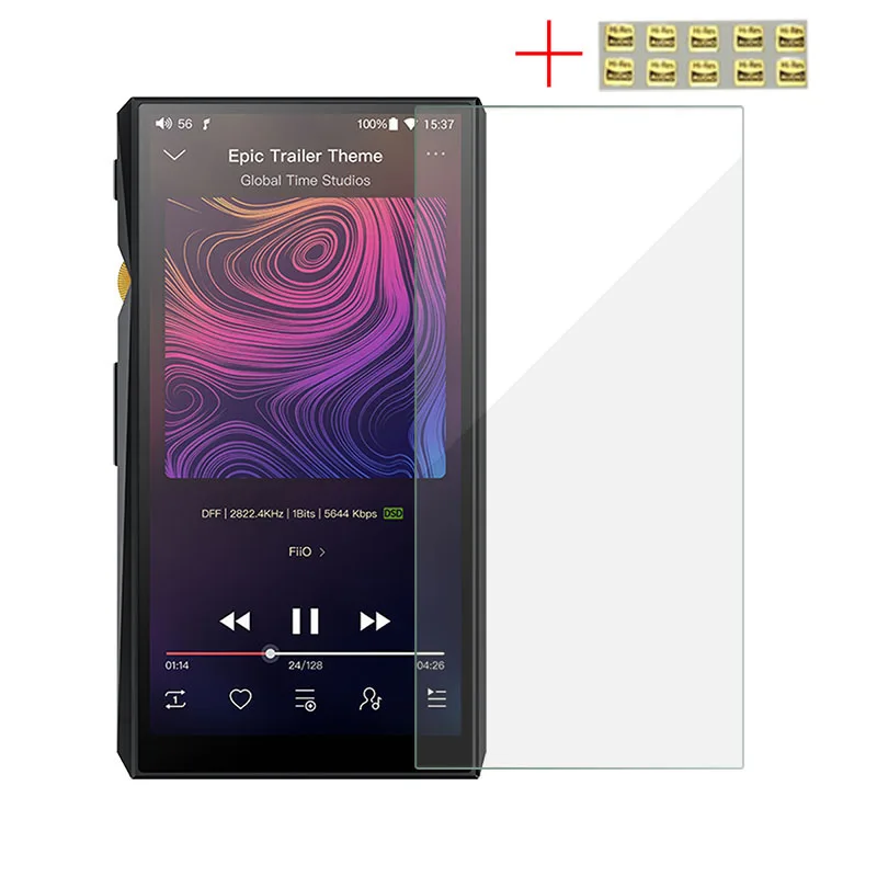 

Tempered Glass Screen Protector Film For FIIO M11 / M11 Pro