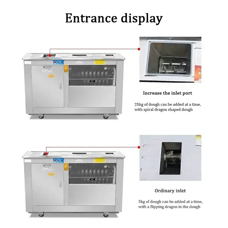High Efficiency Bakery Bread Molding Bun Cutter Pizza Rounder Ball Cutting Machine Dough Divider And Shaper