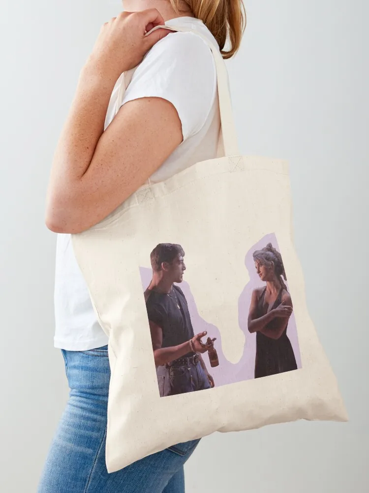 javier bardem and penelope cruz scene from jamon jamon Tote Bag Big bag women Handbags women handbag tote bag screen