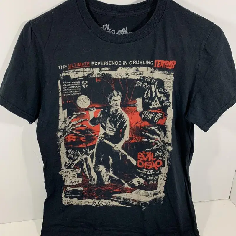 Fright Rags The Evil Dead V6 Men’s Sz S T-Shirt Rare OOP