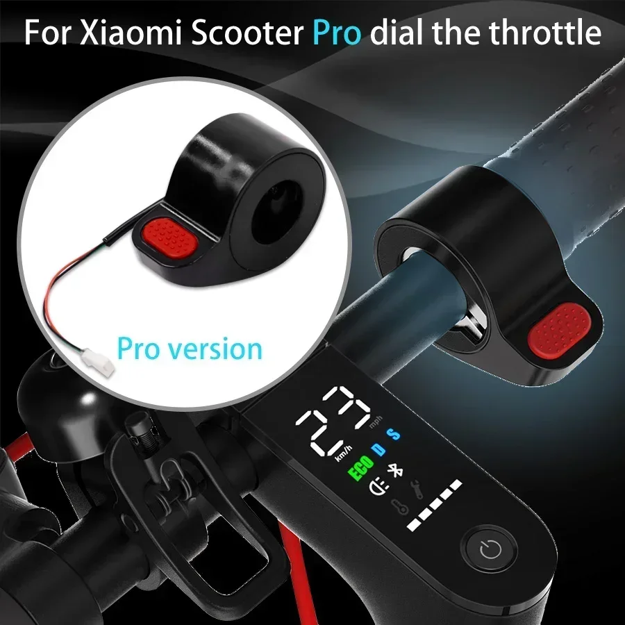 العالمي سكوتر كهربائي إصبع الهاتفي الإبهام خنق الجمعية مسرع ل Xiaomi M365/Pro/1S ل أجزاء ناينبوت ماكس G30/G30D