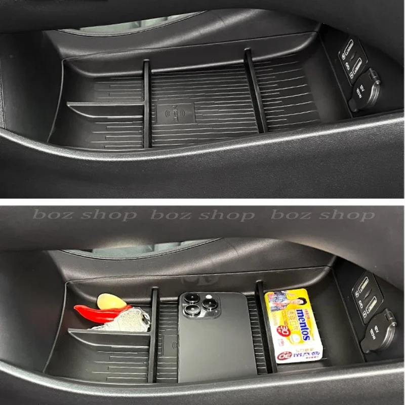 For BYD E2 Car Central Control Storage Box Interior In-car Appearance Modification Daquan Accessories Decorative Supplies