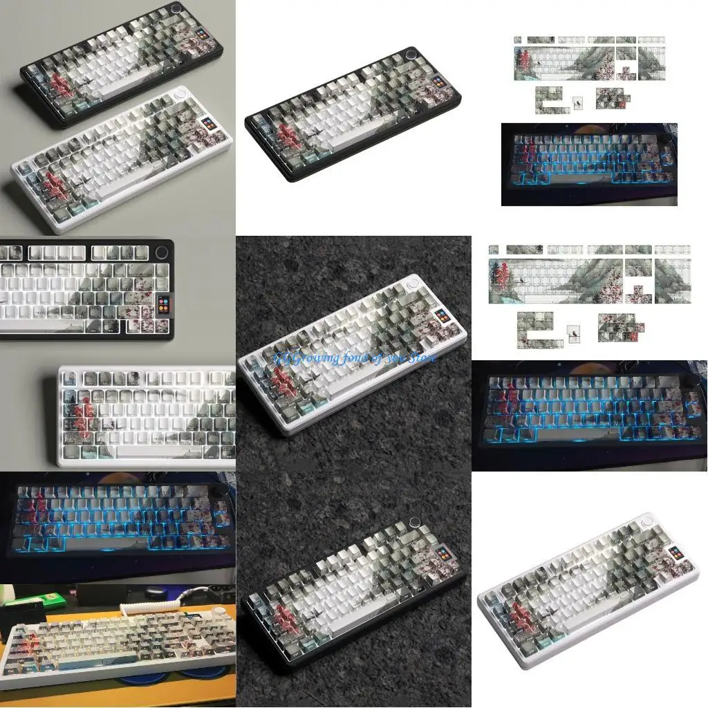 

H9EB Printing Backlights Keycaps Side Engraves Dye Subl for Mechanical Switches