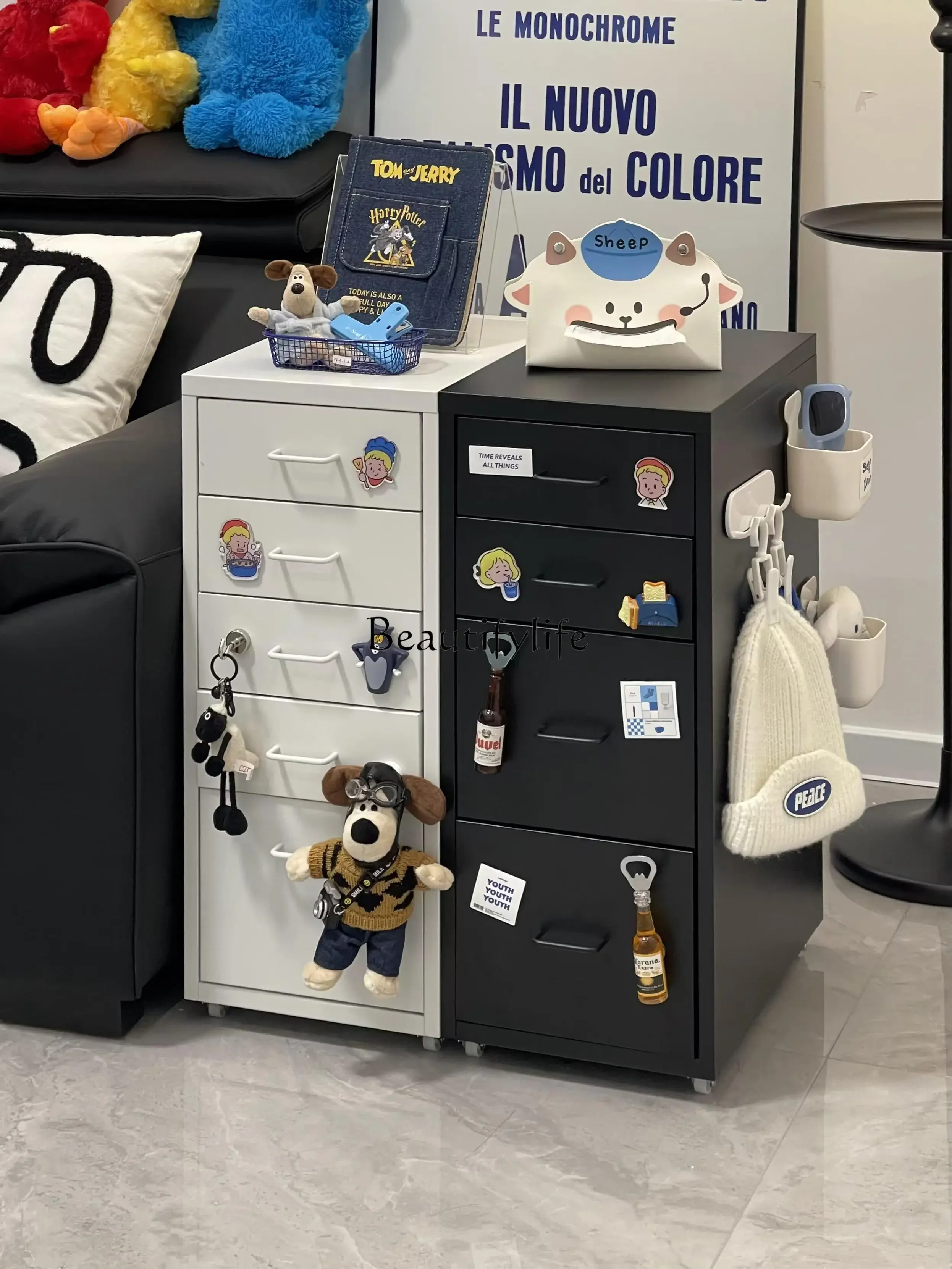 

LJY*Crack drawer storage cabinet
