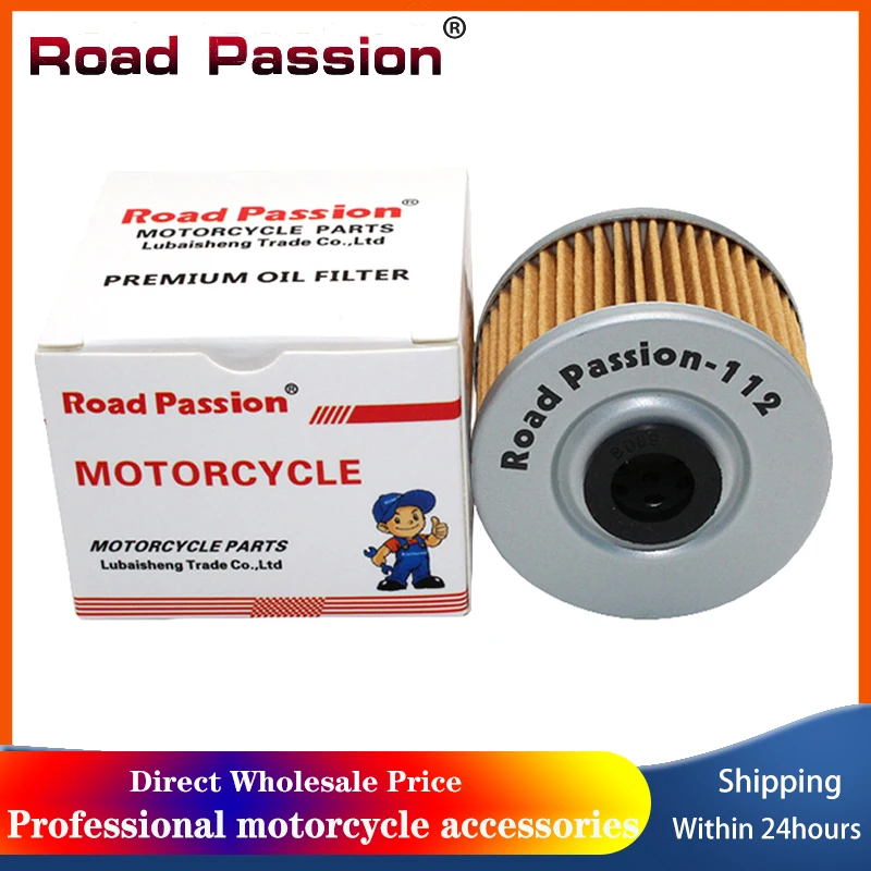 

1/2/4/6pcs Motorcycle Oil Filter For KAWASAKI KLX250 Camo 249 250 D-TRACKER X 250 300 450R F 300 449 Ninja Z 125 PRO 125