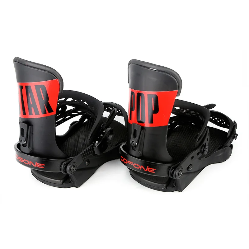

Custom Adjustable Snowboard Ski Shoes Bindings Size S M L Aluminum Snowboard Bindings