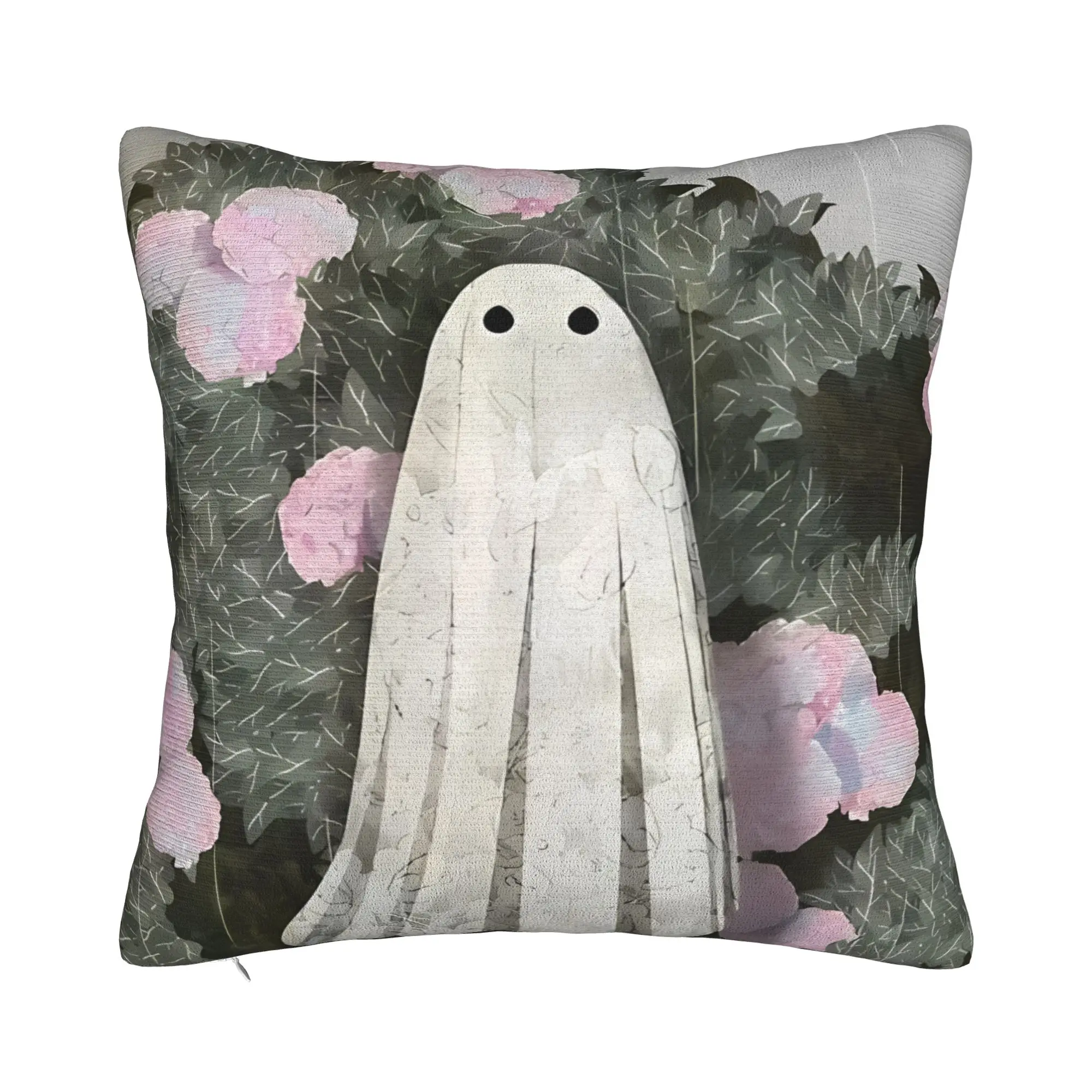 G Ghost Hydrangeas For Porch Patio Couch Sofa Living Room Outdoor Pillowcases G-Ghost Pillow Cover Zipper Closure
