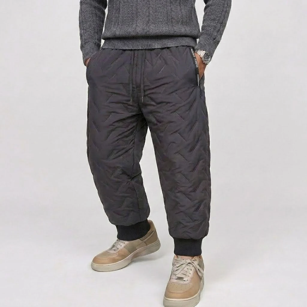 Neue Herren-Winterhose mit Sherpa-Fleece-Futter, Wasserdicht, Warm, Winddicht, Outdoor-Wanderhose, Softshell-Cargohose für kaltes Wetter – Detail 13