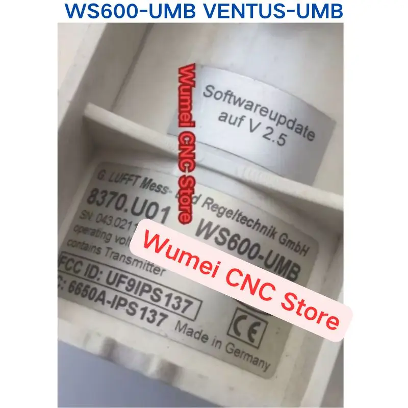 

Second-hand test OK for Ultrasonic anemometer VENTUS-UMB 8371.UM Elemental meteorological station WS600-UMB 8370.U01