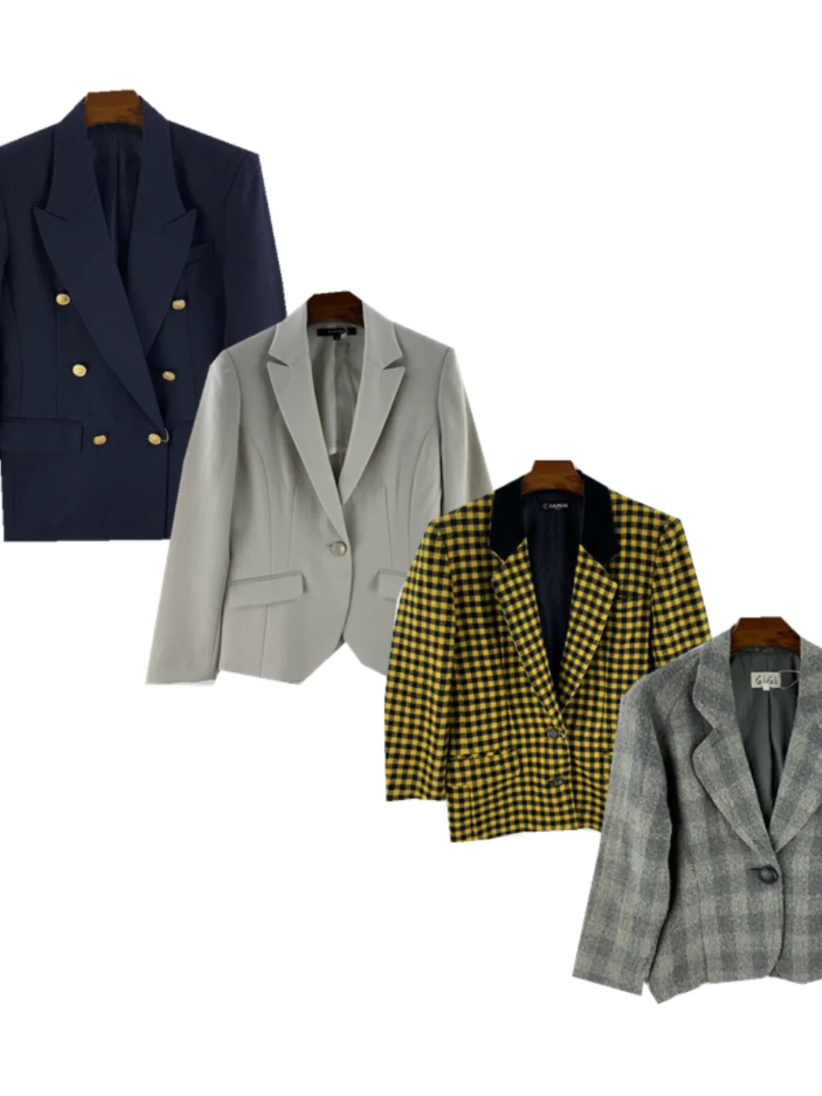 

Винтажный костюм Sle Long Sve Color Briti Sle Jaet для милых девушек, утягивающая верхняя одежда, модная универсальная женская одежда...