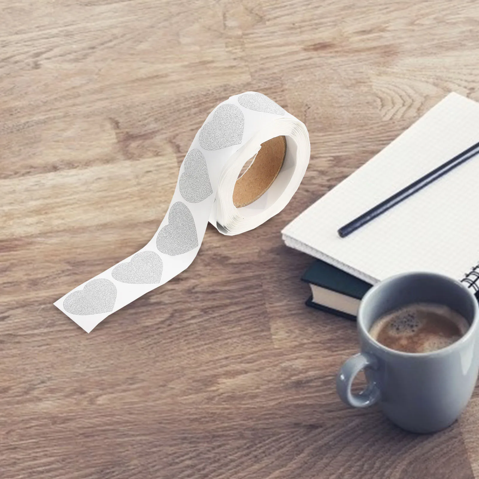 

2 рулона любовь наклейки номер мультфильм сердце этикетки наклейка декоративная форма маленький карандаш