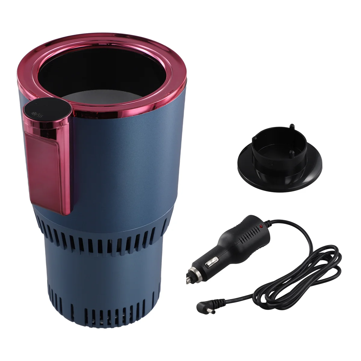 12V Car 2 in 1 Heating Cooling Cup Warmer Cooler Cup Smart Cup Holder Digital Display Temperature Drinks Holders