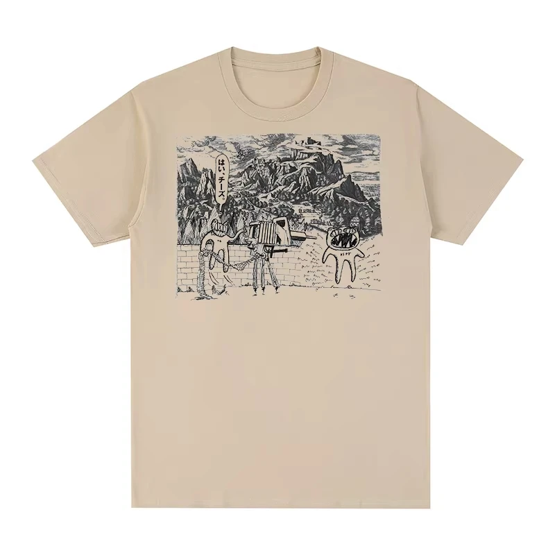 Radiohead Retro T-Shirt, 90s Punk Hip Hop The Bends Printed Unisex Pure Cotton New Short Sleeve Top Women And Men T-Shirt