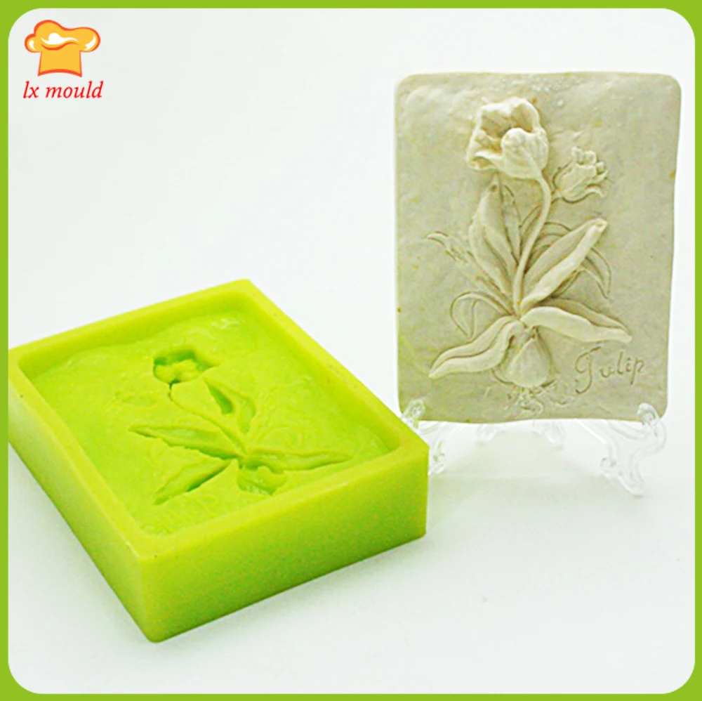 3D Tulips Silicone …