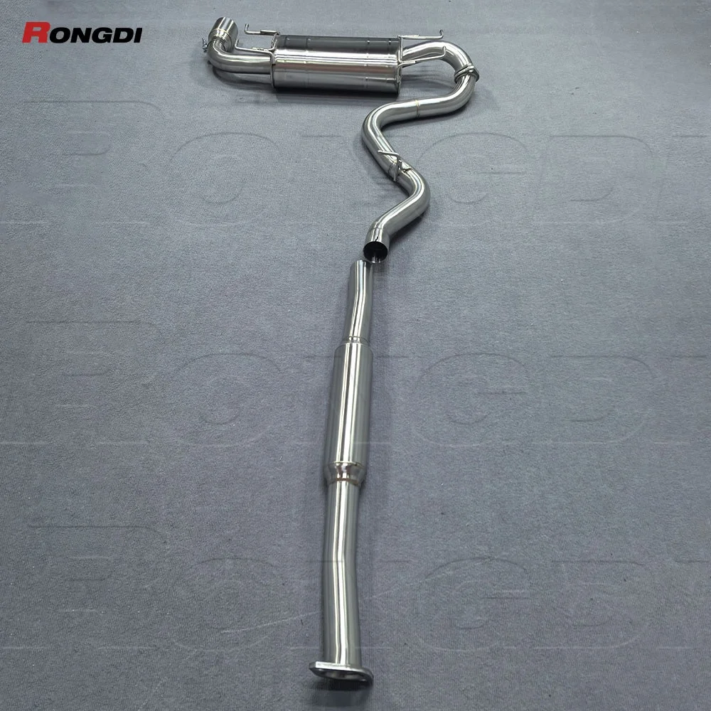 

Modification High Flow Exhaust Catback for Subaru WRX Hatch GH 2007-2011 304 Stainless Steel Single Exhaust Muffler Pipe
