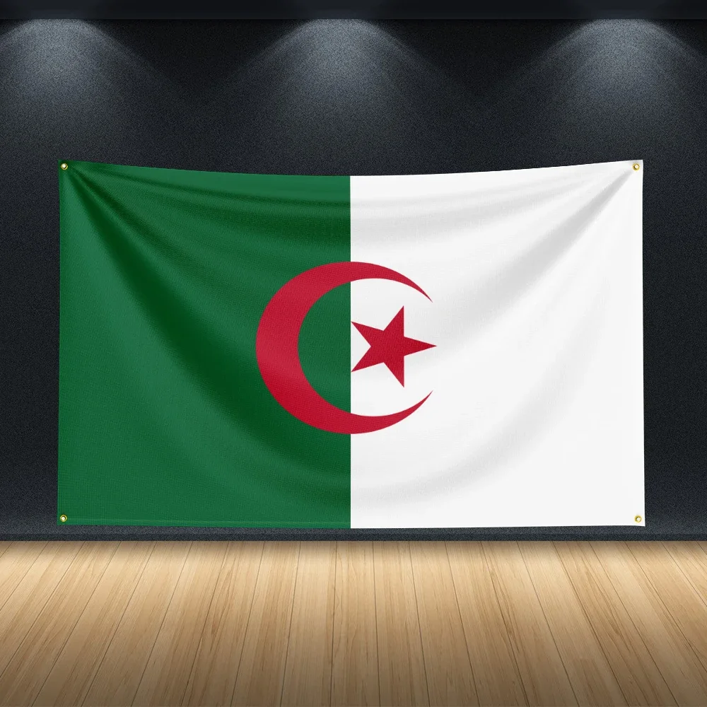 3X5Ft Algeria PAOPAO Flag For Decor