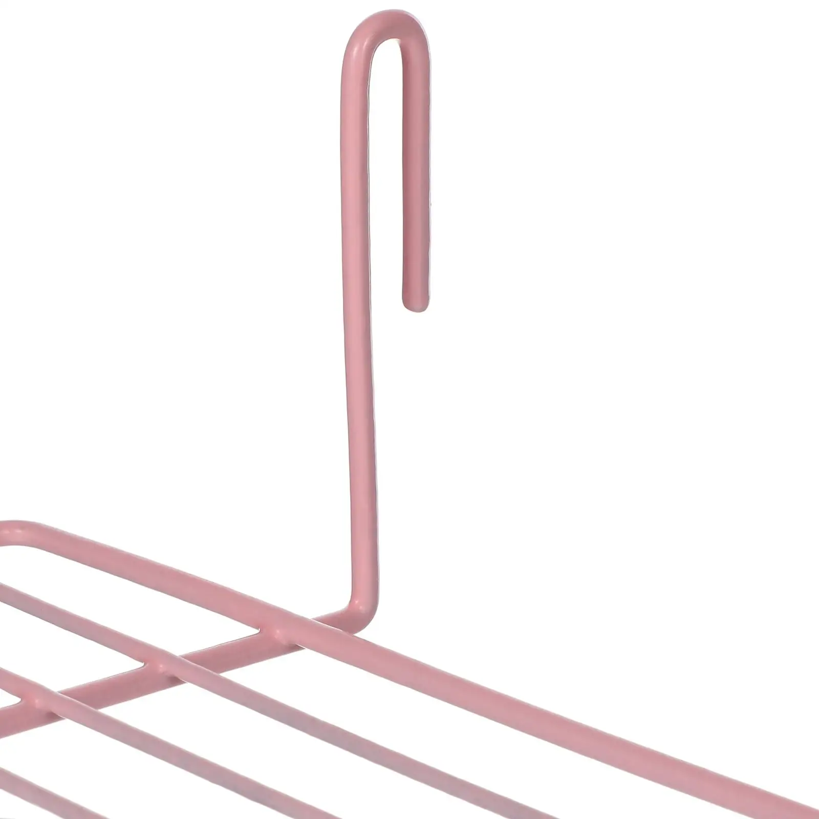 새장에 대한 Perches 앵무새 새장 핑크 장식 그리드 철 벽 선반 액세서리 장식 애완 동물