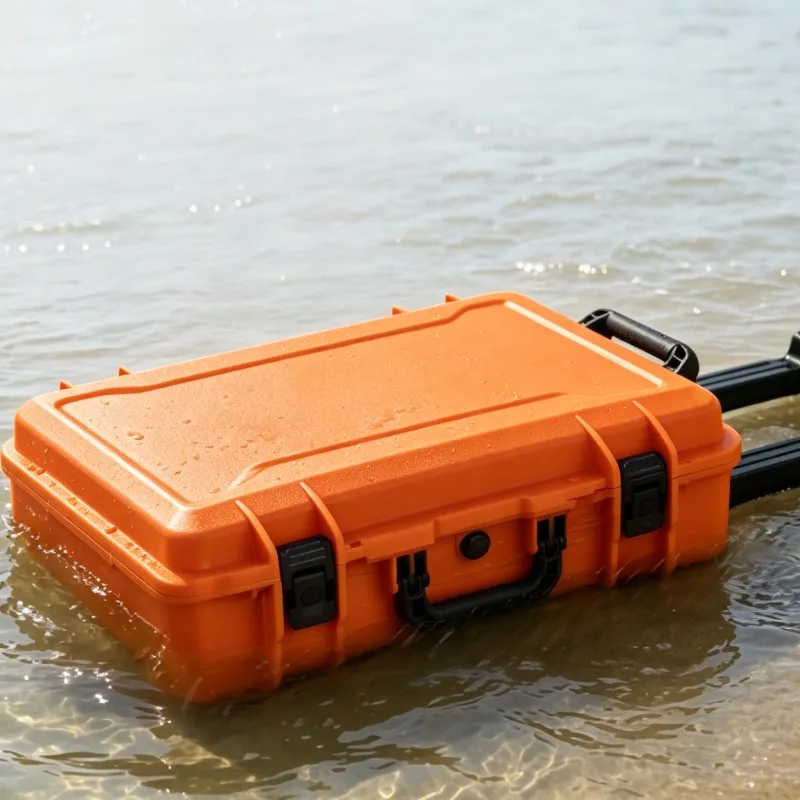 21-inch Large Case Waterproof Photography Tool Storage Case Hook and Loop Partition Cases Sponge Inner Lining Trolley Suitcase