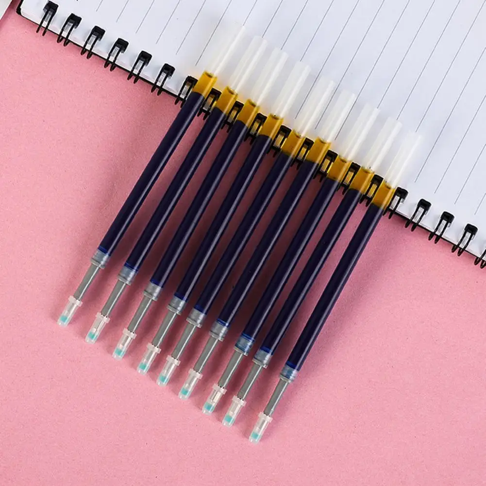 Ink Refills 0.5mm Nib Quick Installation Student Stationery Pen Replacement Refills Easy Removal Pen Refills Office Supply