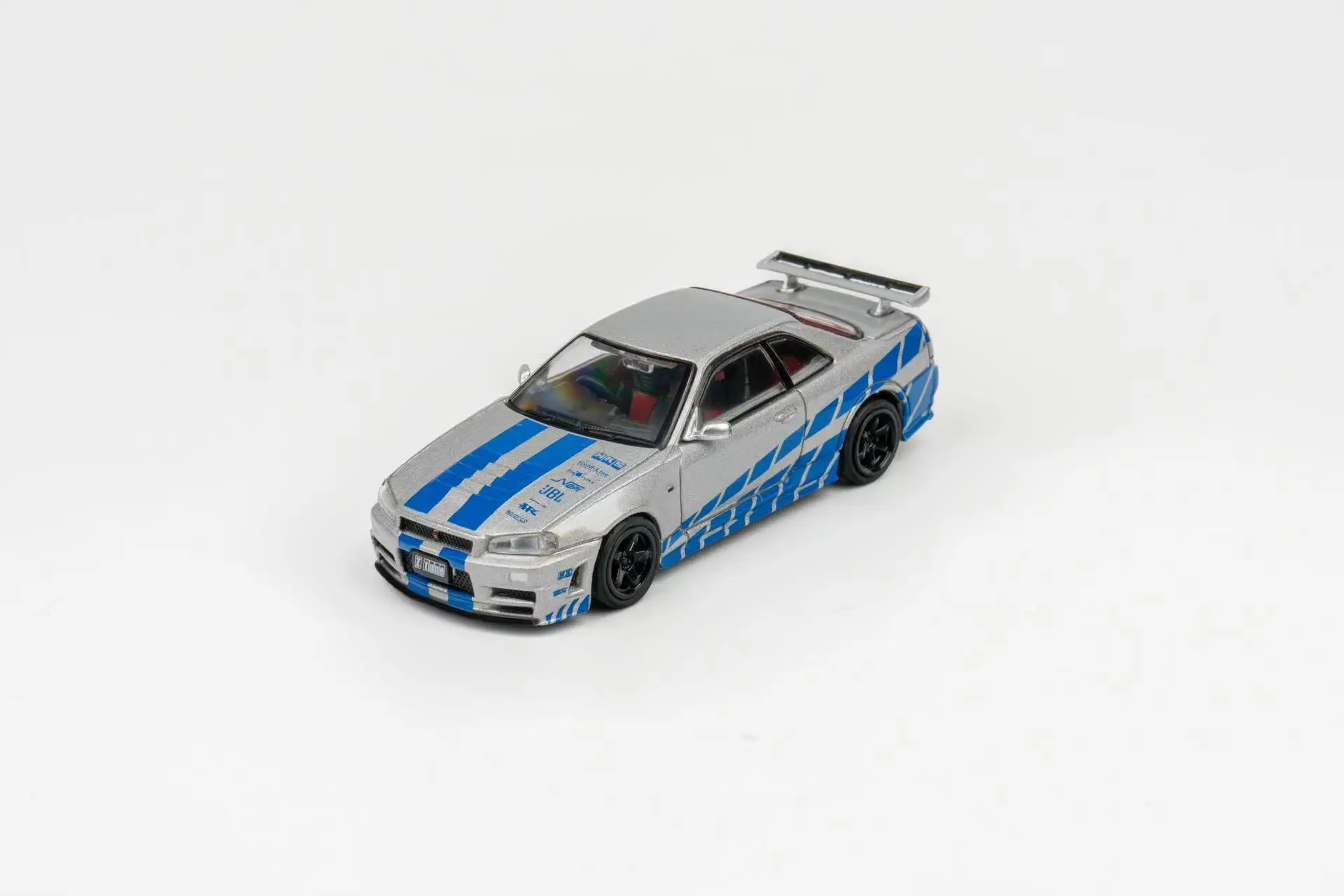 TOPART & DCT 1:64 Z-TUNE Jade Groen Blauw Zilver Blauw Blauw beperkte gegoten modelauto